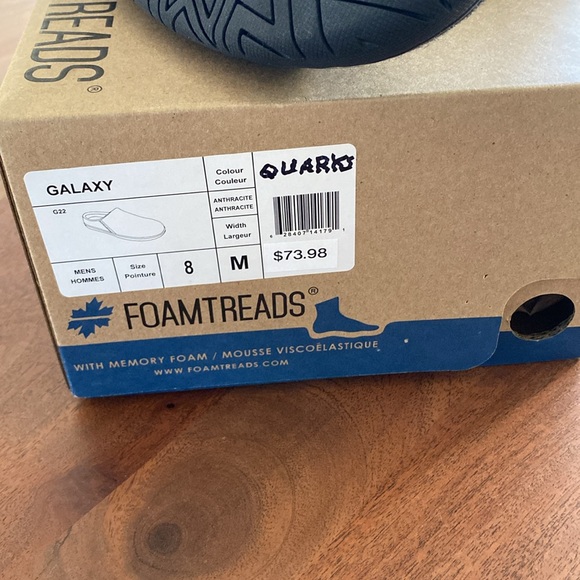 NEW Galaxy Foamtreads men’s loafers size 8 - Picture 3 of 3